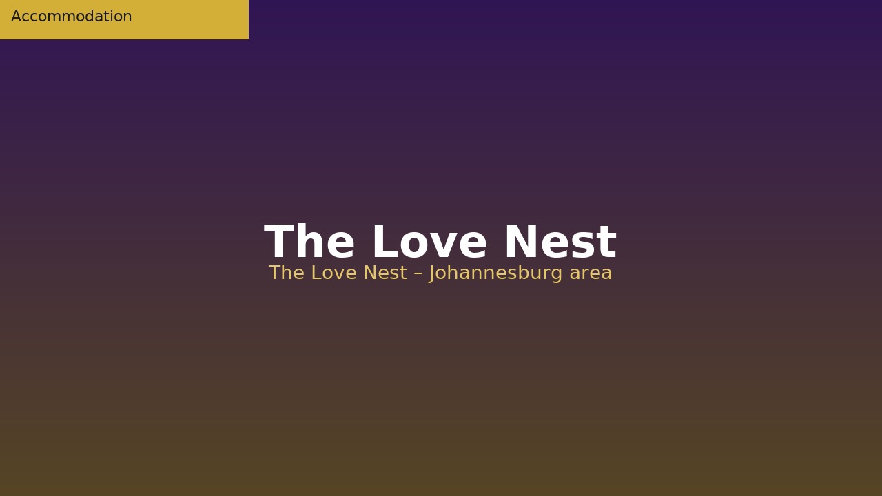 The Love Nest